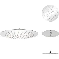 vidaXL Regenduschkopf Edelstahl 25 cm Rund - Duschköpfe