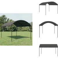 vidaXL Pavillon 3x4 m Anthrazit - Pavillons & Partyzelte