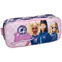 Barbie Mode Federmäppchen mit 2 Fächern, 26 cm
