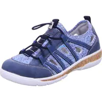Romika Damenschuhe Halbschuhe Slipper Blau Freizeit