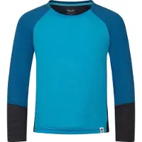 TROLLKIDS - Kid's Seiland Longsleeve - Funktionsshirt Gr 140 blau