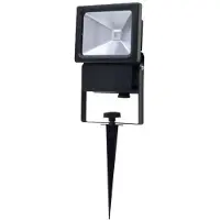 Ritos LED's Garden LED Strahler Erdspieß 10W schwarz Kaltweiß Tageslicht 6500K 1,5m Kabel