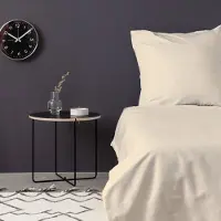 L'essentiel Maison , De Cream, Satin-Doppelbettbezug-Set (DE), Creme, 100 % Baumwollsatin, 200 x 200 cm 772WTN18130