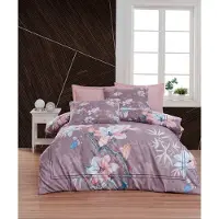L'essentiel Maison , 483, King-Size-Bettbezug-Set (EU) (ES), Pulver, 100 % POLYESTER-MICROSATIN, 240 x 220 cm