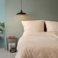 L'essentiel Maison , Beige, Bettwäsche-Set, Beige, 100 % BAUMWOLLE RANFORCE, 200 x 200 cm