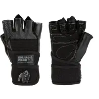 Gorilla wear Dallas Wrist Wrap Gloves schwarz L
