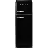 Smeg FAB30RBL6 Kühl- und Gefrierkombination Freistehend 294 l Schwarz