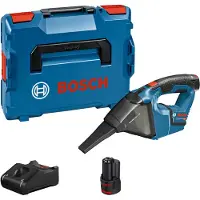 Bosch Akku-Sauger GAS 12V, 2 x Akku GBA 12V 3.0Ah in L-BOXX