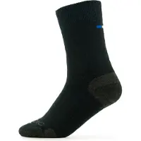 Stoic - Merino Hiking Crew Socks - Wandersocken Gr 36-38 schwarz