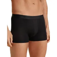 Calida Boxershorts "Evolution", Damen, Gr. S (46/48), schwarz, Single Jersey, Obermaterial: 94% Baumwolle, 6% Elasthan, unifarben, normal, Unterhosen Boxershorts, Softbund, elastisch, ohne Eingriff