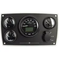 VETUS Aluminium 12V CAN Motorpanel Typ MPA | MPA34CANBS2