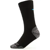 Stoic - Merino Hiking Crew Socks - Wandersocken Gr 45-47 schwarz