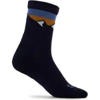 Stoic - Merino Quarter Tech Rib Mountains Socks - Multifunktionssocken Gr 39-41 schwarz