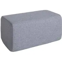 PAIDI Kinderwelten Sitzwürfel "FRITZI Sitzkissen", grau (steingrau), B:58cm H:26cm T:31cm, Hocker, Sitzwürfel, in verschiedenen Farben mit zwei Sitzhöhen