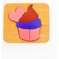 Skye Decor , Cupcake, Kuscheltier, Mehrfarbig, 100 % KIEFER, 18 x 16 x 3 cm