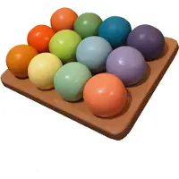 Skye Decor , Pastel Balls, Kuscheltier, Mehrfarbig, 100 % KIEFER, 4 x x cm