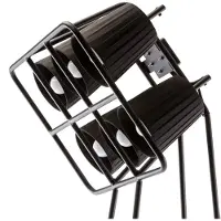 Seletti Multilamp Stehlampe, sechsflammig, schwarz
