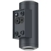 LCD LED-Außenwandleuchte 5156, 2 x 9 W, up & down, graphit, Alu