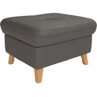 Sit&More Stauraumhocker SIT & MORE "Göteborg", braun (mocca), B:76cm H:47cm T:63cm, Hocker, Stauraumhocker, mit Federkern