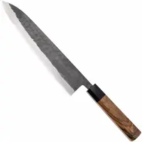 Munetoshi Black Hammer-Tone Gyuto, Kochmesser 24 cm