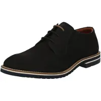 Salamander Schnürschuh , Herren, Gr. 42, Leder, schwarz (dunkelblau), Basic, Schuhe Schnürschuh, Schnürer, Business Schuh, Halbschuh mit Blockabsatz