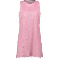 Vera Mont Abendkleid "Abendkleid mit Fransen", Damen, Gr. 38, EURO, rosa (peony blush), 100% Polyester PES., Kleider Abendkleid