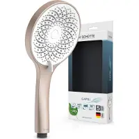 Schutte CAPRI Handbrause, Rosé matt/Weiß
