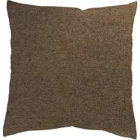 Home wohnideen Dekokissen "LUCIO 1ER PACK MIT FÜLLUNG" Gr. 2, braun (braun, unifarben), B:50cm L:50cm, Polyester, Dekokissen_Sitzkissen_Kissenhüllen, Dekokissen