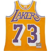 Mitchell & ness NBA Waxxed Out Jersey Los Angeles Lakers 1998 Dennis Rodman XXL