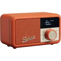 Roberts Revival Petite 2, Tragbar, Digital, DAB, DAB+, FM, 3,5 mm, Orange, Akku