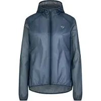 Ziener Regenjacke "NATINA-Z", Damen, Gr. 44, blau (hale navy), Obermaterial: 53% Polyester, 47% Polyurethan, Jacken Regenjacke