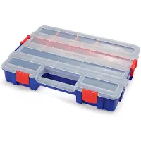 Workpro Abteilungskasten Polypropylen 38,2 x 30 x 6,2 cm 18 Fächer