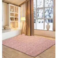 Otto Home Wollteppich "Pirker, handgewebt", rot, B:40cm H:12mm L:60cm, Schurwolle, Teppiche, Wollteppich, Handwebteppich, meliert, reine Wolle, Wendeteppich, Scandi, Wohnzimmer