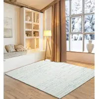 Otto Home Wollteppich "Pirker, handgewebt", bunt, B:40cm H:12mm L:60cm, Schurwolle, Teppiche, Wollteppich, Handwebteppich, meliert, reine Wolle, Wendeteppich, Scandi, Wohnzimmer