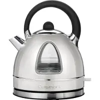 Cuisinart BOUILLOIRE CTK17SE ARGENT, 3000 W, Perleffekt, Edelstahl, Wasserstandsanzeige, Überhitzungsschutz, Drahtlos