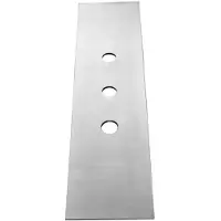 Gessi 3-Loch Dekor-Platte für Secur Box, Fliesenbankmontage, 01663
