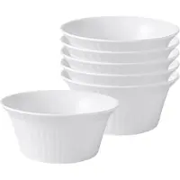 Villeroy & Boch Schale "Dessertschalen Cellini ø 12,5 cm 6er Set weiß", weiß, Schüsseln, Schale