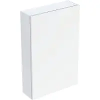 Geberit Hängeschrank Acanto re, 1 Tür, Br. 45cm, we. hgl / we. gl