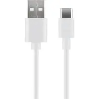 Microconnect USB3.1CCHAR3W, 3 m, USB A, USB C, USB 2.0, Weiß
