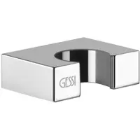 Gessi Rettangolo Fester Wand-Brausenhalter, 20157299, Farbe: Schwarz XL