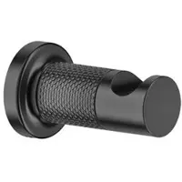 Gessi Inciso Wandhaken D28mm zur Wandmontage, 58521707, Farbe: Metall Schwarz gebürstet PVD