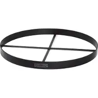 Cook King Feuerschalenbasis 80 x 6 cm schwarz