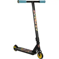 Nijdam Stuntscooter - Neon Feelin' - Schwarz/Blau