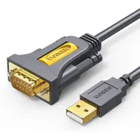 UGREEN 20210, Schwarz, 1 m, USB 2.0, RS-232, 1 Stück(e)