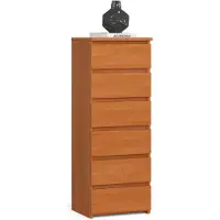 Akord Kommode CL6 40 cm Olcha Elegant und Langlebig mit 6 Schubladen