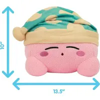 Tomy Kirby Nuiguru-knit Kirby Sleeping Mega 25 Cm Teddybär Rosa Rosa One Size