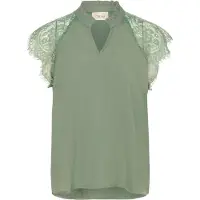 Cream Bluse "Nola" in Salbei - 34