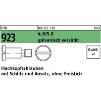 Reyher DIN 923 - Stahl verzinkt - M 6 x 6