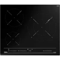 Teka IZC 63015 MSS, Schwarz, Integriert, 60 cm, Zonen-Induktionskochfeld, Glaskeramik, 3 Zone(n)