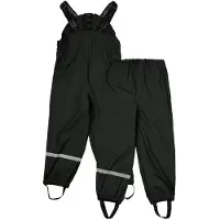 Mikk-Line - Kid's PU Rain Pant Recycled - Regenset Gr 104 schwarz